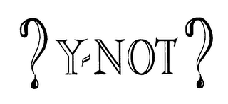 ?Y-NOT? logo
