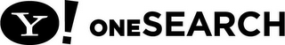 Y! ONESEARCH logo