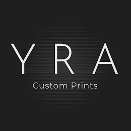 Y R A CUSTOM PRINTS logo