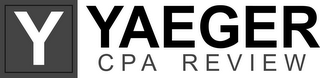 Y YAEGER CPA REVIEW logo