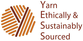 Y YARN ETHICALLY & SUSTAINABLY SOURCED YESS logo