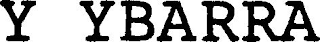 Y YBARRA logo