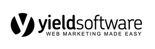 Y YIELDSOFTWARE WEB MARKETING MADE EASY logo