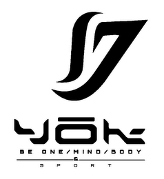 Y YOK BE ONE/MIND/BODY & SPORT logo