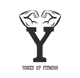 Y YOKED UP FITNESS logo