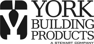 Y YORK BUILDING PRODUCTS A STEWART COMPANY logo
