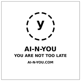 Y YOU-N-AI YOU ARE NOT TOO LATE YOU-N-AI.COM logo