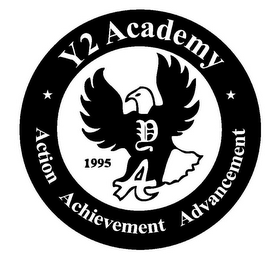 Y2 ACADEMY ACTION ACHIEVEMENT ADVANCEMENT 1995 D A logo