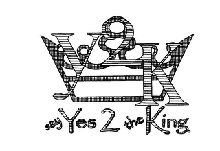 Y2K SAY YES 2 THE KING logo