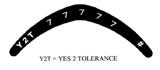 Y2T = YES 2 TOLERANCE logo