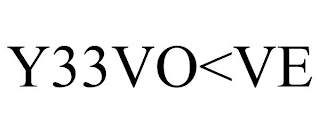Y33VO<VE logo