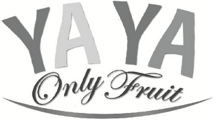 YA YA ONLY FRUIT logo