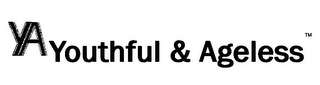 YA YOUTHFUL & AGELESS logo