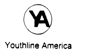 YA YOUTHLINE AMERICA logo