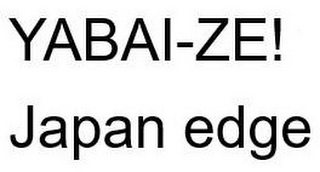 YABAI-ZE! JAPAN EDGE logo