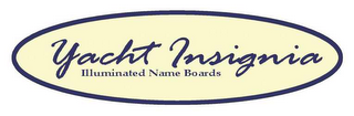 YACHT INSIGNIA ILLUMINATED NAME BOARDS logo