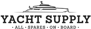 YACHT SUPPLY · ALL · SPARES · ON . BOARD · logo