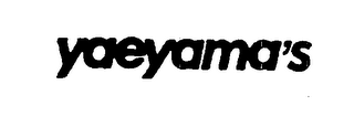 YAEYAMA'S logo