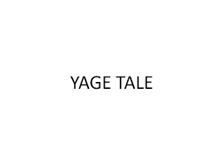 YAGE TALE logo