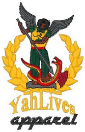 YAHLIVES APPAREL logo