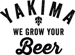 YAKIMA WE GROW YOUR BEER logo