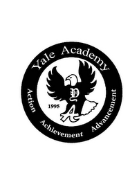 YALE ACADEMY ACTION ACHIEVEMENT ADVANCEMENT 1995 D A logo