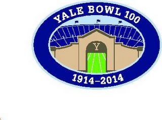 YALE BOWL 100 1914-2014 Y logo