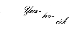 YAM-BRO-VICH logo