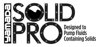 YAMADA SOLID PRO DESIGNED TO PUMP FLUIDS CONTAINING SOLIDS logo