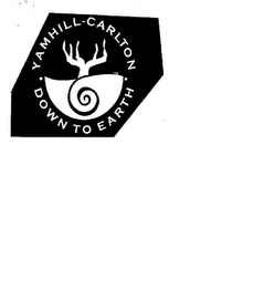 YAMHILL-CARLTON DOWN TO EARTH logo