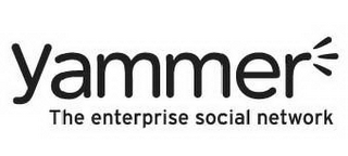 YAMMER THE ENTERPRISE SOCIAL NETWORK logo