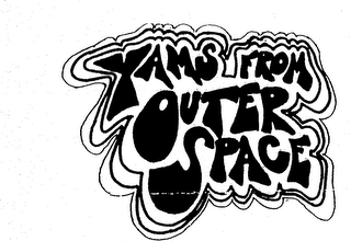YAMS FROM OUTER SPACE logo