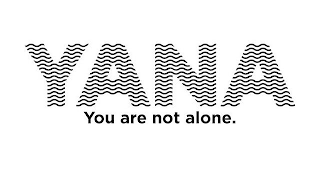YANA YOU ARE NOT ALONE. logo