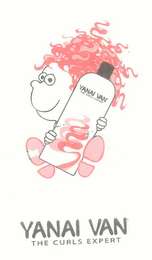 YANAI VAN THE CURLS EXPERT YANAI VAN THE CURLS EXPERT logo