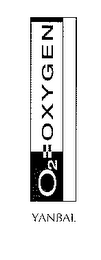 YANBAL O2=OXYGEN logo
