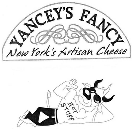 YANCEY'S FANCY NEW YORK'S ARTISAN CHEESE HOT STUFF logo