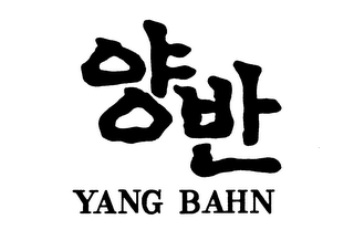 YANG BAHN