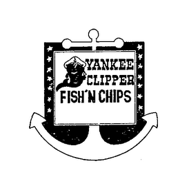 YANKEE CLIPPER FISH'N CHIPS logo