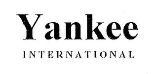 YANKEE INTERNATIONAL logo