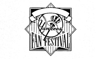 YANKEES FAN FESTIVAL logo