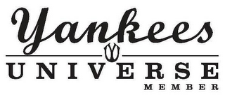 YANKEES YU UNIVERSE MEMBER logo