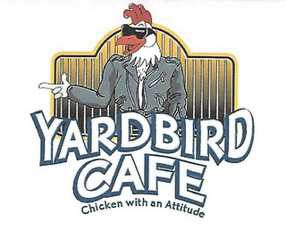 YARDBIRD CAFE CHICKEN WITH AN ATTITUDE logo