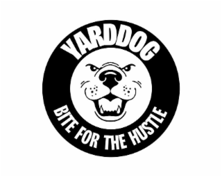 YARDDOG BITE FOR THE HUSTLE logo