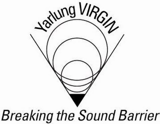 YARLUNG VIRGIN BREAKING THE SOUND BARRIER logo