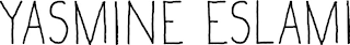 YASMINE ESLAMI logo