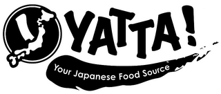 YATTA! YOUR JAPANESE FOOD SOURCE logo