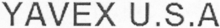 YAVEX U.S.A logo