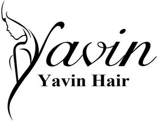 YAVIN YAVIN HAIR logo