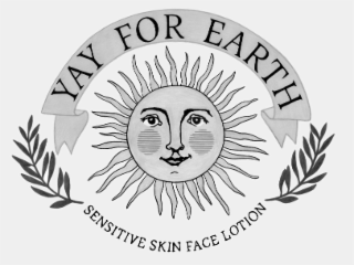 YAY FOR EARTH SENSITIVE SKIN FACE LOTION logo