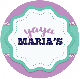 YAYA MARIA'S logo